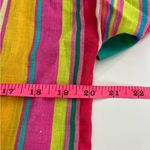 Vilagallo Louise Caicos striped button down top Pink Size undefined Photo 4