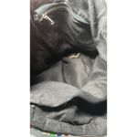 Vintage Boho Beaded Shoulder Bag Multi Color Flower 70's Fringe Festival Bag Black Photo 9