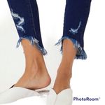 NEW KanCan Shark Bit Skinny Jeans Size 28 Photo 1
