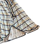 Anthropologie Eze Sur Mer Stripe Print Wrap Dress Spaghetti Strap Cotton Stretch Medium NWT Photo 3