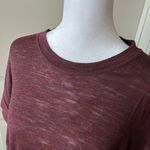 IRO  Relaxed burgandy Dolman Sleeve Tee Photo 1