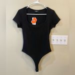 Cider  2 Piece Loungewear Wide‎ Leg Ribbed Pants Short Sleeve Bodysuit Photo 1