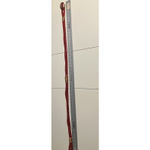 Vintage Chinese Cloisonné Rope Cord Belt, Red, Gold, Vied , Flower, Small Photo 2