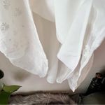 CAbi 5943 Midsummer White Floral Eyelet Embroidered Dress Topper Coverup SIZE 8 Photo 10