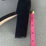 Madden Girl BEELLA black faux suede block heel, ankle strap heels size 8.5 Photo 5