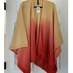 Torrid Dip Dye Ruana Knit Sweater - NWT - One Size Fits Most Photo 6