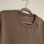 Madewell  (Re)sourced Cotton Swing Sweatshirt Telluride Stone Crewneck Size Large Photo 2