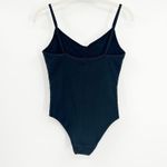 Everlane Womens Elevated Basic Supima Cotton The Cami Bodysuit Size XS Black Photo 5