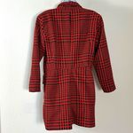 ZARA Jumpsuit Dress Blazer Romper Houndstooth Plaid Size XL Blogger Favorite Photo 11