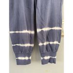 Gap Sweats Blue White Tie Dye Fleece Lined Jogger Sweatpants Women’s Size Small Photo 4