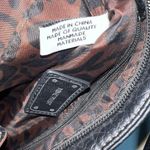 Nine West Crossbody Purse Bag Black Faux Leather Pebbled Womens Ladies Photo 6