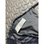 Lululemon Sports Bra Flow Y Nulu Yoga Racerback LW2DA6S BBMF Grey Size 12‎ Photo 2