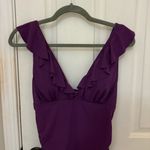 Cupshe NWT!! One Piece Ruffle Cross Tie Back Period Leak Proof Swimsuit Photo 8