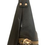 Madison West  Black Vegan Leather Shoulder Bag Photo 2