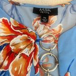 MSK Orange and Blue Halter Sundress Resort Wear Size undefined Photo 6