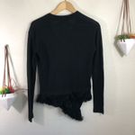Derek Lam  10 Crosby silk fringe asymmetric sweater Photo 7