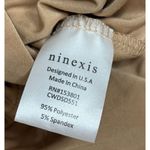 Ninexis Shorts Romper Womens XL NWT Tan 3/4 Sleeve Casual Clean Girl Classic Photo 2