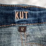 Kut From The Kloth  12 34x27 Distressed High Rise Cuffed Soft Feel Jeans Photo 11