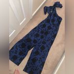 Kate Spade Classic Rose Jumpsuit -  New York Navy/Black nwt giant bow 4 summer Photo 9
