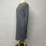 Matilda Jane Gray Gold Flecked Just Imagine Cozy Sweatshirt Dress Photo 5