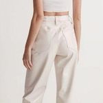Madewell NWT The Perfect Vintage Straight Pant: Faux Leather Edition Photo 1