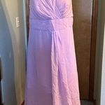 Lilac chiffon sleeveless homecoming dress size 16 v Photo 0