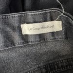 frame denim FRAME SZ 29 Le Crop Mini Boot Jeans Stretch Mid-Rise Carter Blue Wash Zip-Fly Photo 7