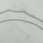 Dainty Butterfly 2 Piece Chain Link Belt Size XS Small S ✨ Silver Photo 7