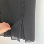 Handmade Y2K Womens XS Black Floral Slip Dress Whimsigoth Fairy Grunge Coquette Photo 6