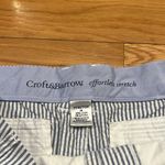 Croft & Barrow  striped effortless stretch shorts size 14 . Photo 1