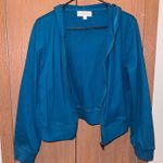 Hippie Rose cropped zip up sweatshirt Photo 0