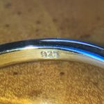 London Blue Topaz Sleeping Beauty Turquoise Sterling Silver Ring Size 10 Photo 6