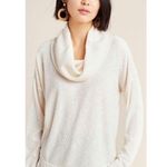 Anthropologie Maeve x Addie Cowl Neck Ruffled Hacci Knit Sweater XS Photo 0