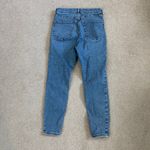 Topshop  Moto Jamie Jeans Medium Wash Blue Skinny Mid Ruse Womens Size W28 Petite Photo 4
