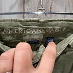 American Eagle  Green Cargo Stretch Straight Utilitarian Pants Womens 2 Photo 2
