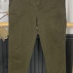 Joie Olive Green Andria Canvas Utility Patch Pocket Pants - Sz 28 ππ Photo 1