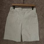 Hilary Radley  Gray Bermuda Shorts with Tailored Fit Photo 4