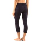 Lululemon  Wunder Under Crop Leggings Beautiful Baroque Deep Zinfandel Photo 1
