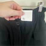 H&M | Black Cargo Shorts Relaxed Fit High Waisted Size 4 NWT Photo 3