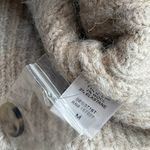 Et Clet  Size‎ M Chunky Button Sweater Vest Beige Fizzy Knit Soft Girl Academia Photo 10