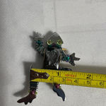 Vintage Liztech Artisan Jewelry 1997 Lizard Brooch Pin Unique Piece Silver Photo 4