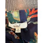 easel  Los Angeles Women's Floral Tiered Dress M Multicolor Summer Short Photo 12