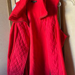 For Cynthia  Red Quilted and fleece Women's Vest 1X Photo 0