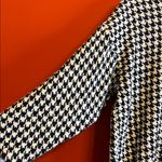 ZARA Black and White Houndstooth blusa SARA M Photo 1