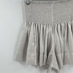 Koch Erica Shorts Skirt Skort Pleated Silver Gray Pull On Women’s Size Small Photo 3