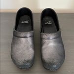 Dansko  Professional metallic suede clogs black size 41 Photo 1
