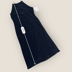 Nordstrom Chelsea 28 Black Stretch Shape wear Cross back Halter Dress NWT M Photo 8