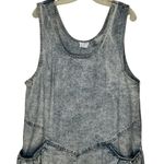 Vintage Gitano Ma Hand Painted Denim‎ Dress Blue Size M Photo 1