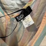 Beach Riot NWT  Rainbow Striped Dress Women’s XS Coverup Beach Swim Dress Photo 13