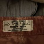 We The Free Free People  Corduroy style pants sz 27 Photo 2